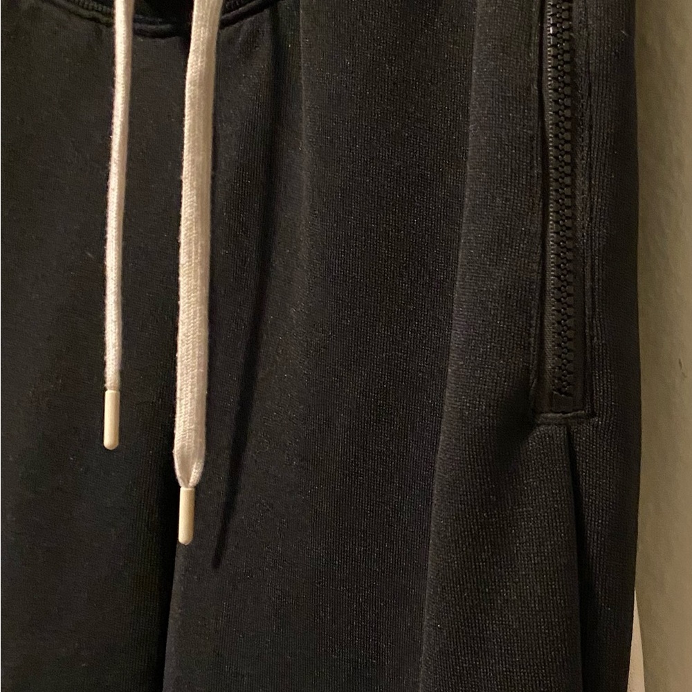 Nike Black Joggers Basketball pants with White Accents